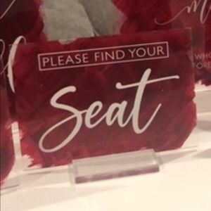 Acrylic signs